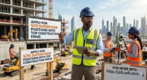 Apply for Site Supervisor Positions with Top Construction Firms